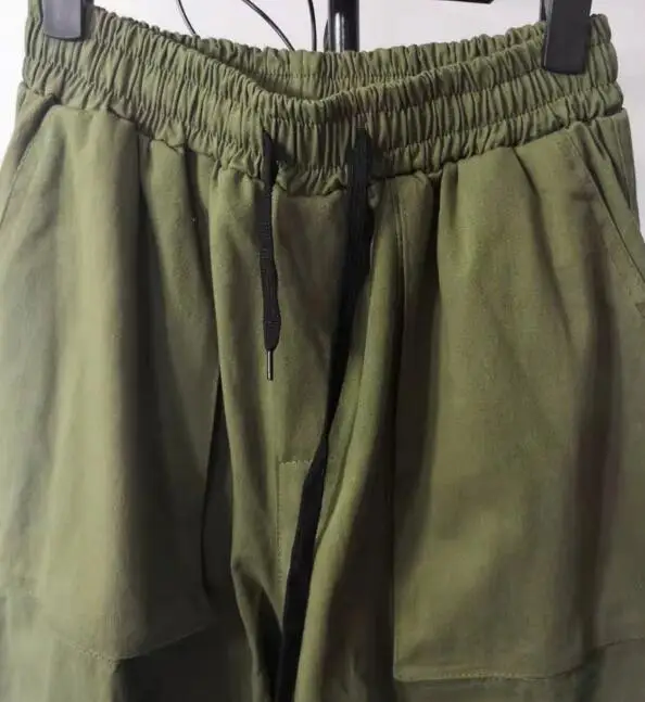 L-6XL, хит, осенние мужские Новые Модные шаровары с индивидуальным ремешком, свободные штаны в стиле хип-хоп, хип-хоп, большие размеры
