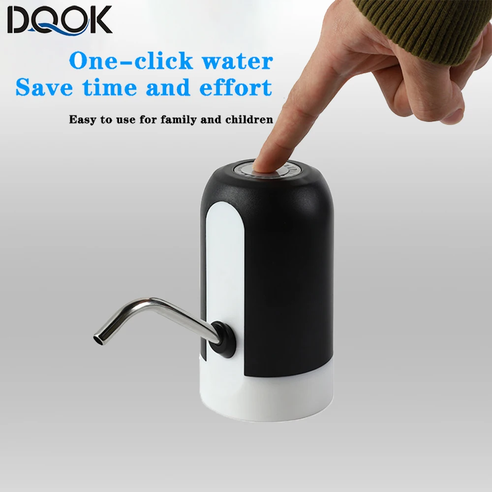 Pompa Per Bottiglia D'Acqua Ricarica Usb Distributore Automatico Di Acqua Elettrico Pompa Per Bottiglia Pompa Per Acqua Interruttore Automatico Distri