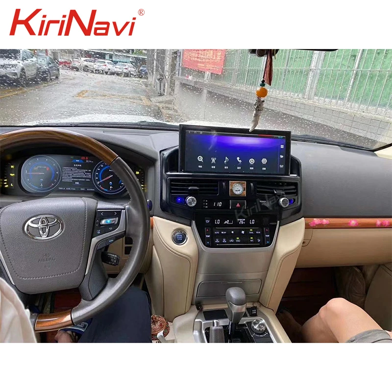Kirinavi 12 3 Android Auto Radio Fur Toyota Land Cruiser Lc300 Auto Gps Navigation Stereo Auto Dvd Multimedia Player Video Stereo Car Multimedia Player Aliexpress