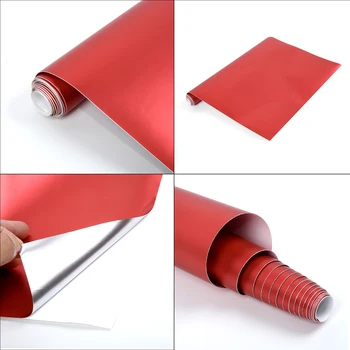 

Vinyl Car sticker Decor UV resistant Decal Satin Matte Bumper Covering Chrome