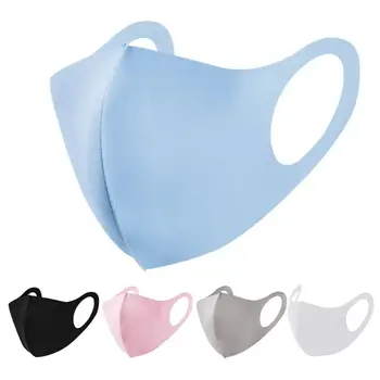 

5Pcs Adult Sunscreen Face Cover Space Cotton Mouth Mask Dustproof Anti-Haze Summer Breathable Washable Protective Mask