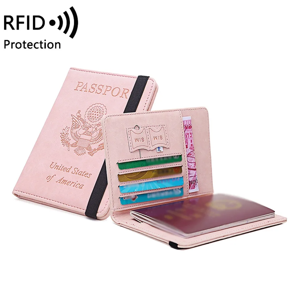 Molave Passport модный нейтральный многоцелевой дорожный бумажник для паспорта трехкратный органайзер для документов чистый бизнес-футляр для карт