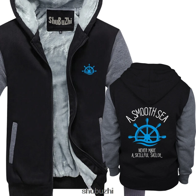 BNWT A SMOOTH SEA никогда не сделал умелого моряка кораблик взрослых Толстая Толстовка мужская зимняя куртка sbz3337