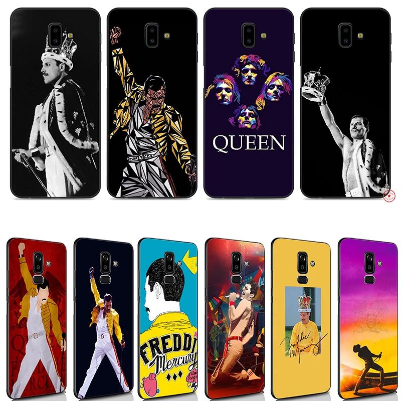 Мягкий чехол queen Freddie Mercury для samsung Galaxy J8 J7 Duo J6 J4 Plus Prime 2018 TPU силиконовый |