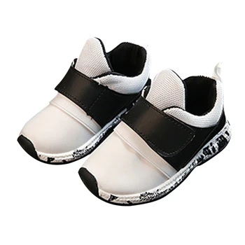 

Baby Boys Girls Umisex Breathable Mixed Color Anti-Slip Shoes Sneakers Spring Autumn Soft Soled Size 26-30 First Walkers Super