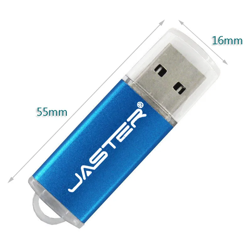 JASTER Металл реальные флеш-диск USB 2,0 4 ГБ 8 16 32 64 128 памяти палочки с печать логотипов под заказ рекламные подарки