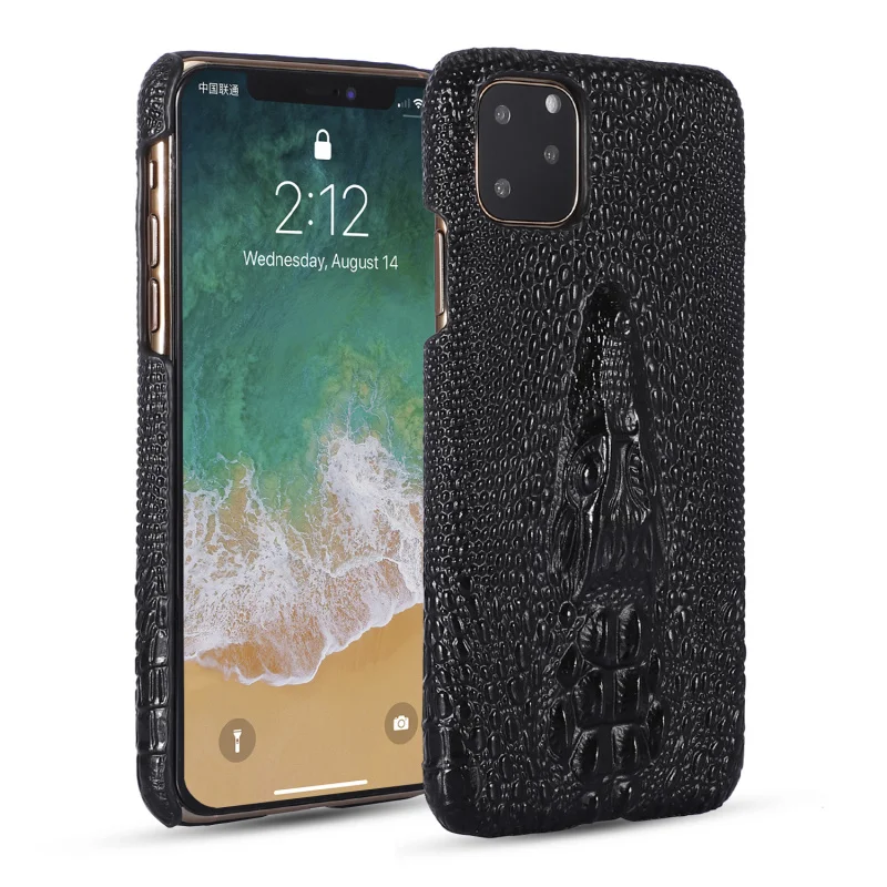 Стильный 3D чехол из натуральной кожи с драконом для Apple iPhone 11 Pro Max Роскошный чехол для iPhone 11/Pro/Max Чехлы для телефона