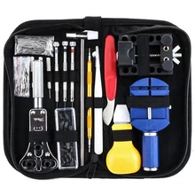 Kit professionnel de réparation de montres, 147 pièces, extracteur de goupilles de liaison de montre, ouvre barre de ressort, ensemble d'outils de réparation de barres de goupille de ressort