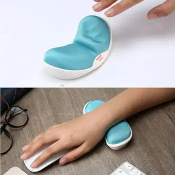 

Slow Rebound Wristband Mouse Pad Ergonomic Memory Foam Non Slip Memory Foam Mouse Pad For Computer Laptop Wristband Protection