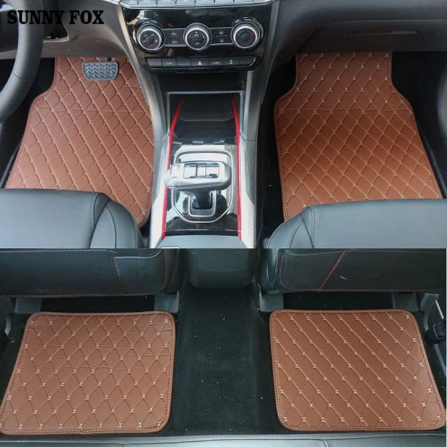 Универсальные автомобильные коврики для Mitsubishi Lancer ASX Pajero sport V73 V93 5D автомобильный
