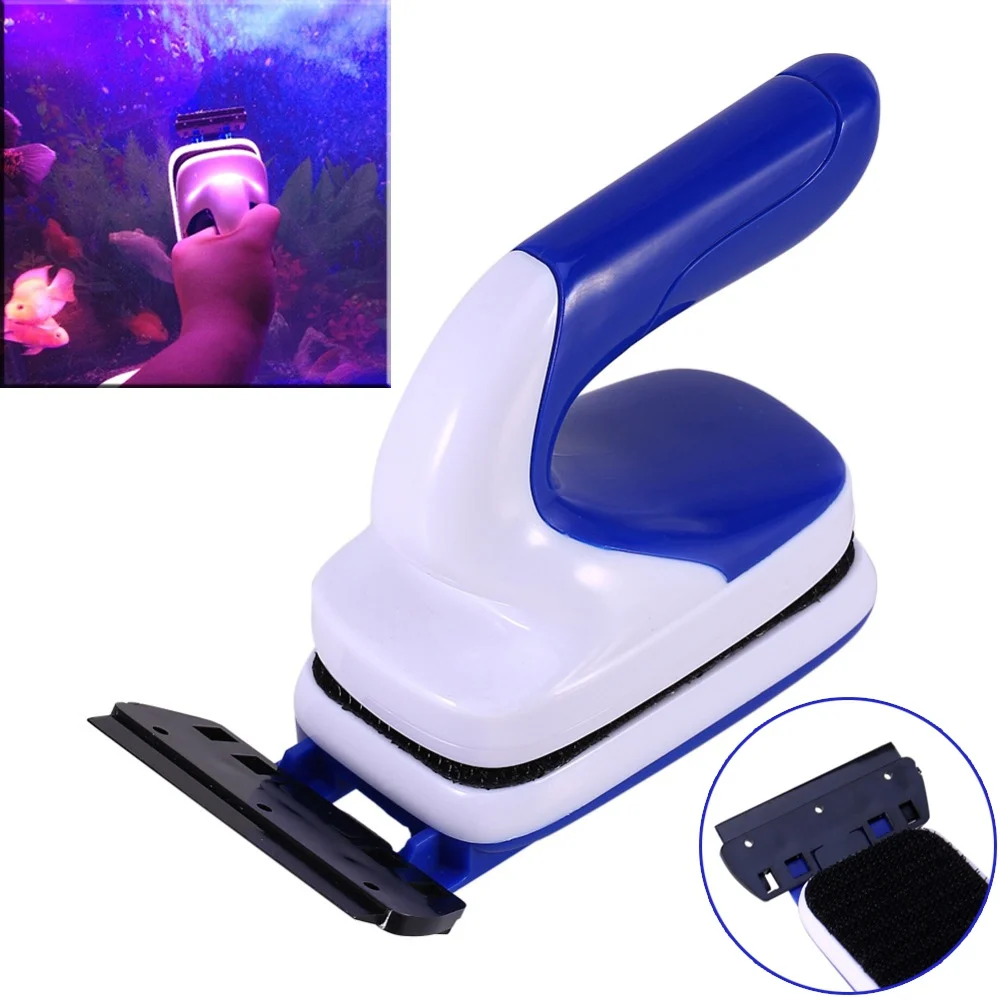 

New Magnetic Brush Floating Magnetic Brush Aquarium Fish Tank Glass Algae Scraper Cleaner Brushes Dropshipping