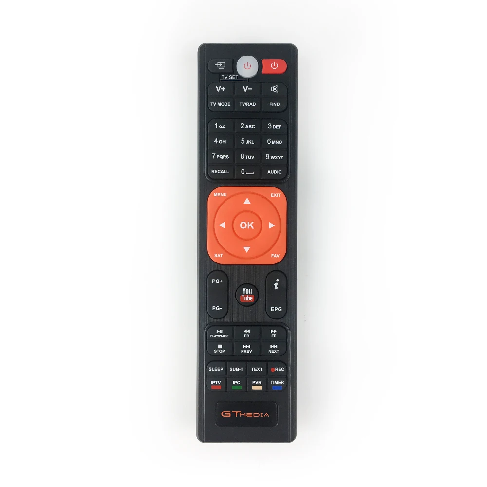 

Satellite TV Receiver Remote Control for Gtmedia v8 nova and V9 Super Freesat V7 series support DVB-S2 Satellite TV set-top box