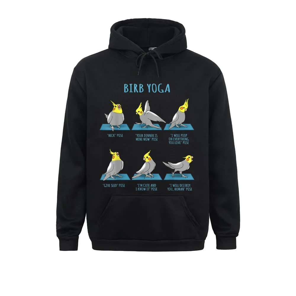 Normal Funny Cockatiel Yoga Poses Birb Memes Cute Parrot Doodle T-Shirt__975 Men Sweatshirts 2021 Popular April FOOL DAY Long Sleeve  Hoodies Hoods Funny Cockatiel Yoga Poses Birb Memes Cute Parrot Doodle T-Shirt__975black