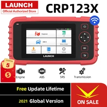 Launch X431 CRP123X OBD2 Code Reader Creader 123X Car Scanner ENG ABS SRS Transmission Car Diagnostic Tool Free Update Creader