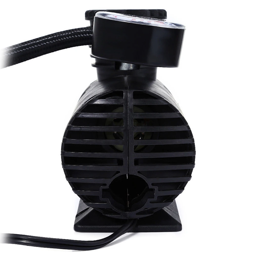 1 Pcs Portable Car Electric Air Pump Inflator Deflator, 12V Mini Compact Compressor Pump For Car Bike RV Truck Tyre Etc
