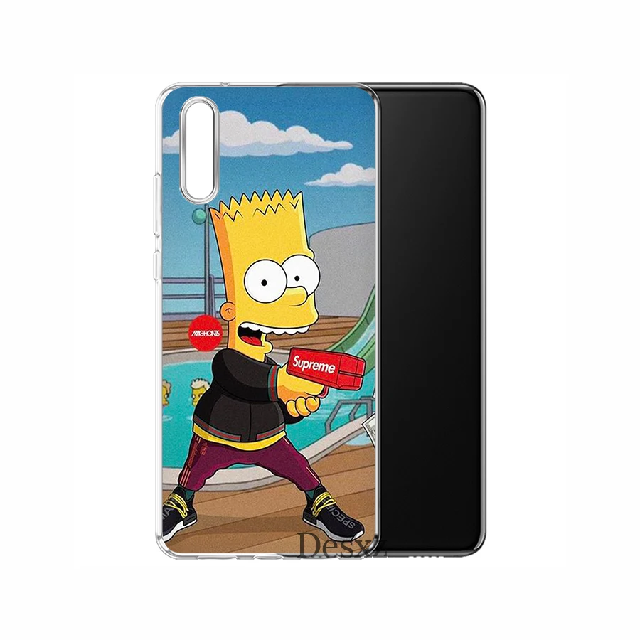 Чехол Simpsons для huawei P30 P20 P10 P9 P8 Lite Pro Plus P Smart Mini чехол для телефона жесткий силиконовый - Цвет: H8