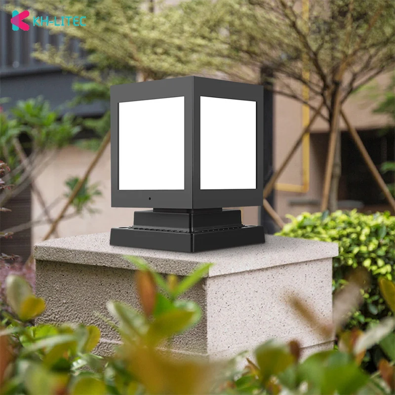 Solar-Post-Lamp-Outdoor-IP65-Waterproof-Column-head-light-For-Garden-wall-lamp-garden-Post-Deck-Cap-Column-Fence-Landscape-Lamp（12）