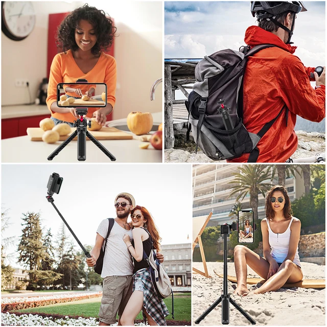 Ulanzi MT-16 Extend Tablet Tripod with Cold Shoe for Microphone LED Video Fill Light Smartphone SLR Camera Tripod - Hình ảnh 6