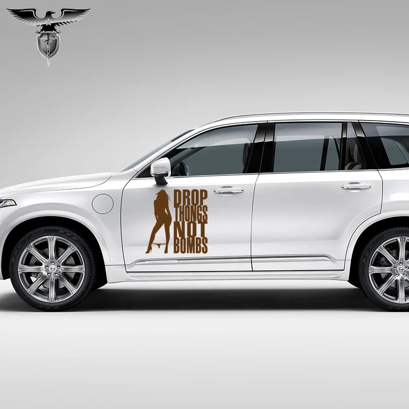 

EmpireYing 2 Size 13 Colors Beauty Panties Off Drop Thong Not Bombs Sexy Car Sticker Truck SUV Laptop Classic Vinyl Decal Gifts
