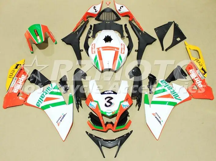 

New ABS Injection Mold Full Fairings Kits Fit For Aprilia RS4 50 125 2012 2013 2014 2015 Body set Cowling red green