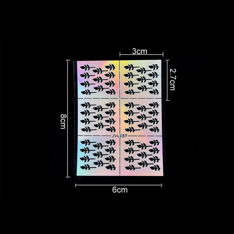 Ажурные наклейки для ногтей украшения для дизайна ногтей клейкая бумага шаблон для печати ногтей прозрачные наклейки с упаковкой наклейки для ногтей