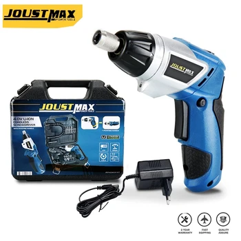 

4.0V Electric Screwdriver 180° rotatable handle Household Rechargeable Lithium Battery Electric drill LED Torch Power Tools