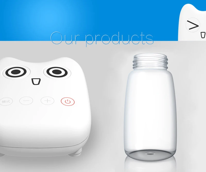 Electric Breast Pumps BPA Free Intelligent Baby Breast Feeding Powerful Suction Automatic Nipple Pump Breast Milk Bottle T0786 (2)