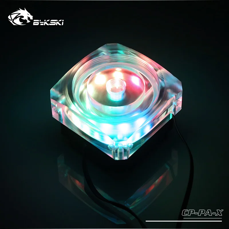 Bykski DDC Pump DC12V 10W high-Lift 3 Meters 300L/H Maxmum Speed Max 3000rpm Support Combo 60mm diameter Reservoir RGB/A-RGB afbeelding