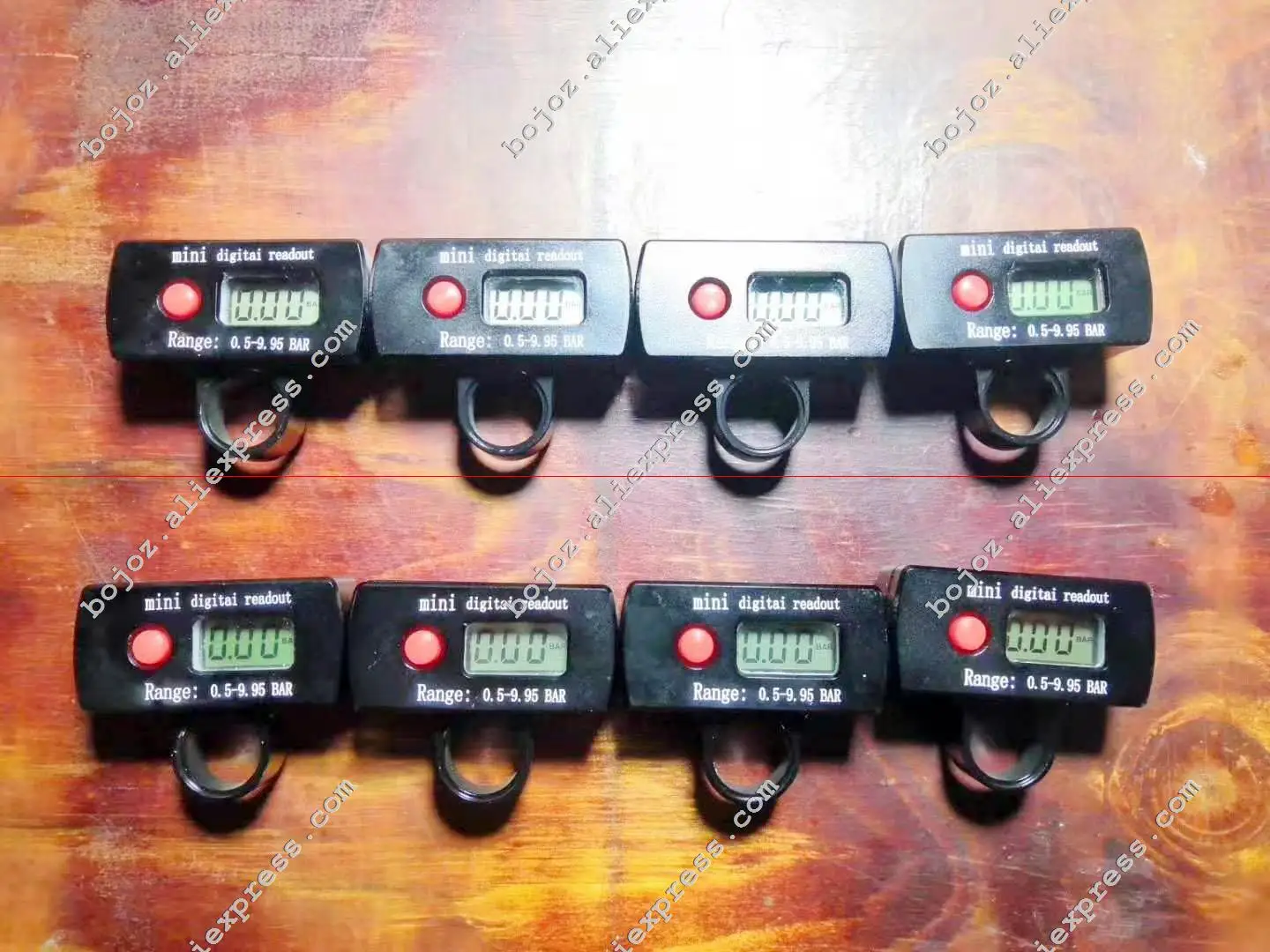 Профессиональный GTI pro lite пистолет для покраски TE20/T110 1,3 насадка Воздушный Распылитель на водной основе с мини цифровым регулятором воздуха - Цвет: mini digital gauge