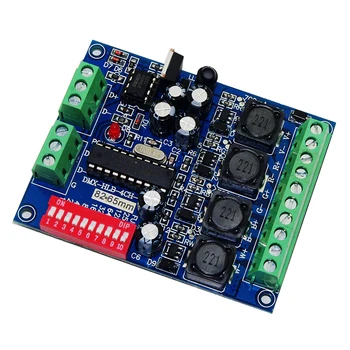 

4CH DMX512 Decoder DC5V-36V Constant Current 350MA/700MA*4 Channel DMX512 RGBW Controller 4 group alone led(6pin) Output dimmer