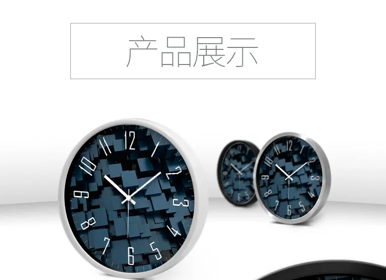 3d Large Wall Clock Living Room Creative Modern Kitchen Silent Wall Watch Mechanism Bathroom Clock Loft Reloj Cucu Decor SC317