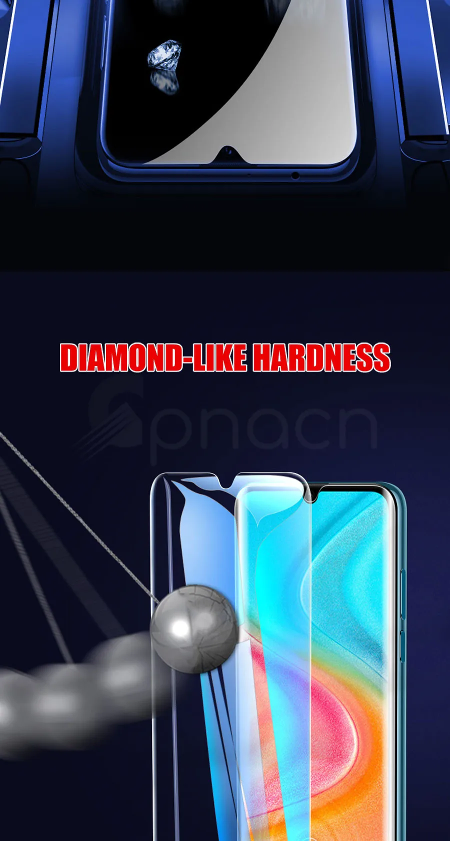 9H HD закаленное стекло для huawei Honor 20 10 Lite V20 V10 9X 8X Honor 8 9 Lite V9 Защитная пленка для экрана