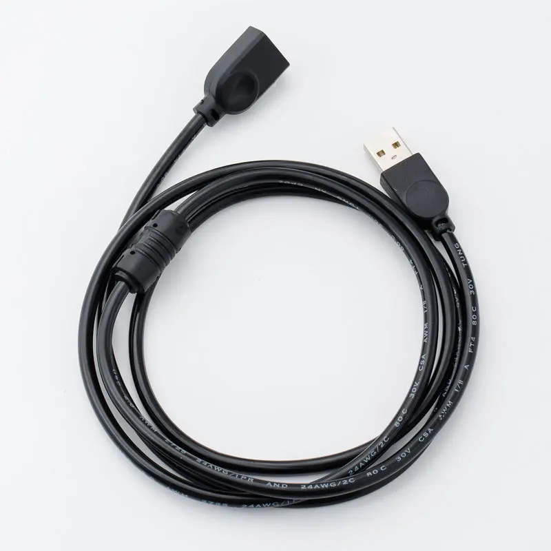 

1.5m USB2.0 Extension Cable Male To Female USB2.0 Extension Wire Fast Speed USB Extender Data Line Syncing Cable for Computer PC