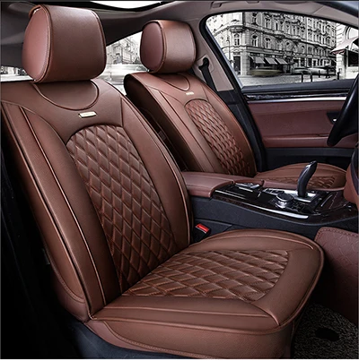 ZRCGL универсальные автомобильные Чехлы Flx для Chevrolet Aveo Captiva Sonic Sail Spark Blazer epica Camaro Equinox Cavalier Trax Cruze - Название цвета: Coffee