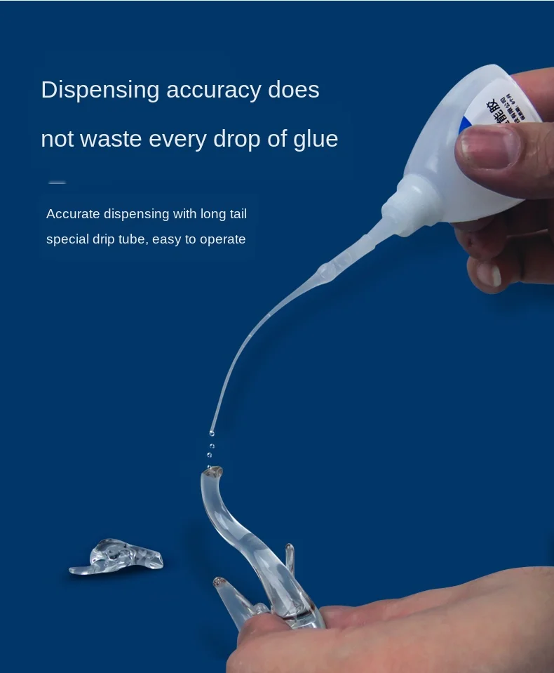 High Quality 502 Super Glue ABN BOND Multi-Function Glue Genuine Cyanoacrylate Adhesive Strong Bond Fast For Office Tools
