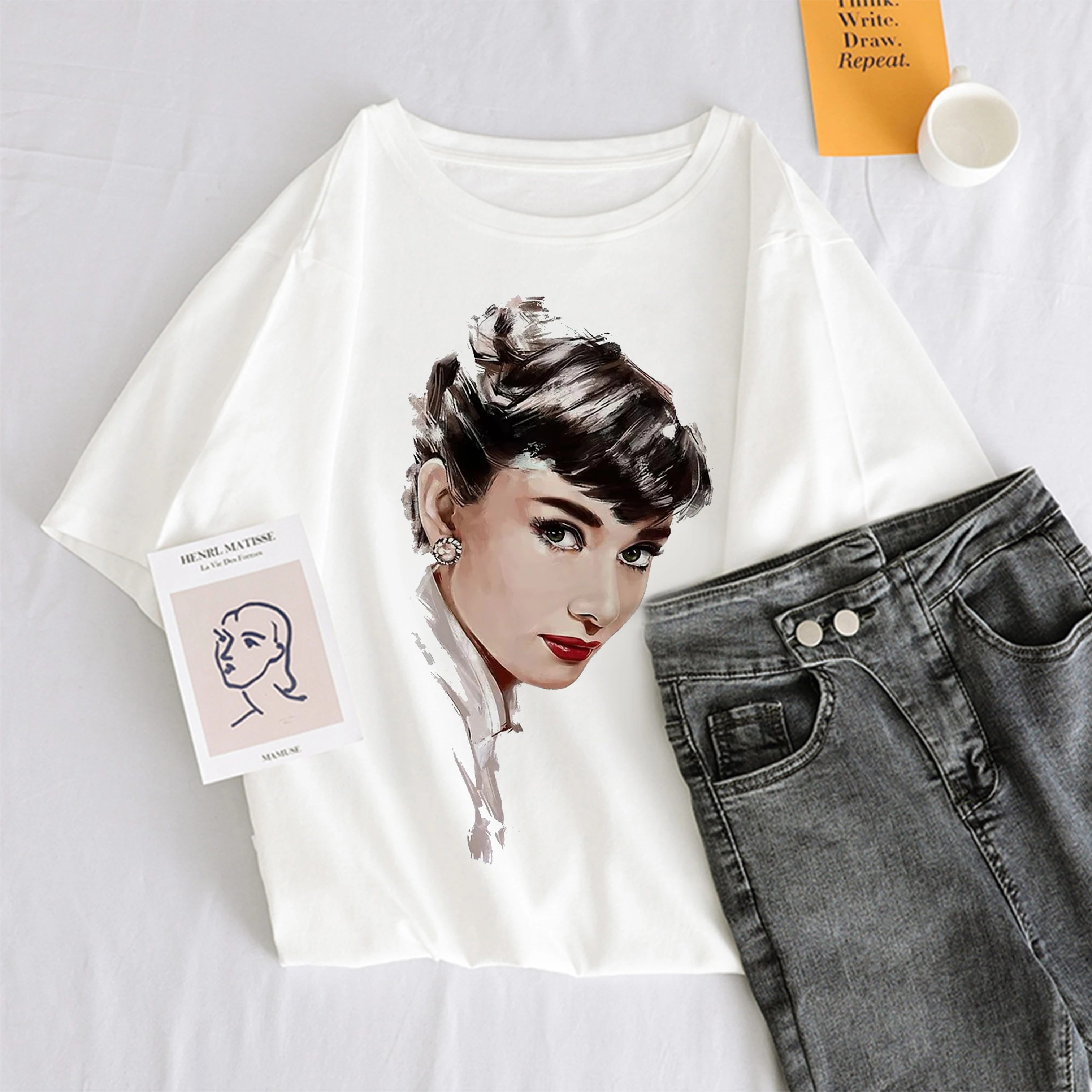 audrey hepburn t shirt dress