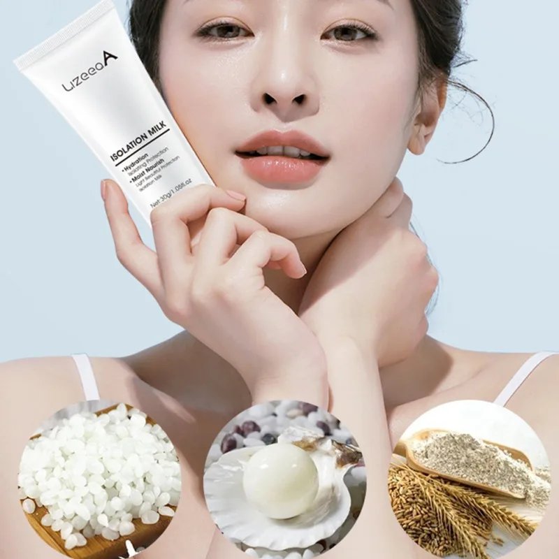 Moisturizing Makeup Primer Isolation Cream Oil Control Easy to Wear Liquid Breathable Cover Blemishes Even Skin Color | Красота и