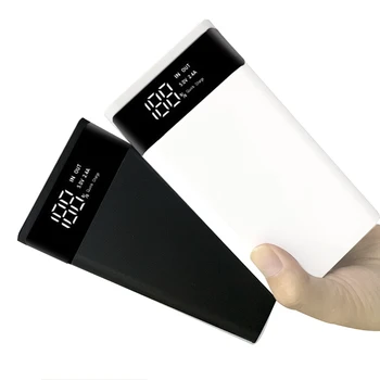 

QC 3.0 Fast Charging Power Bank Shell Micro Type-C DIY Quick Charge Powerbank Shell 6*18650 Battery PD 18W External Charger