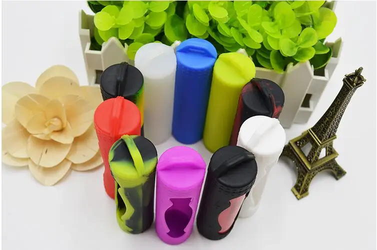 Luva de Silicone 20700 Baterias Capa Case para 1x20700 Bateria Bolsa de Proteção Bolsa Caixa de Armazenamento Suporte da Bateria - Image 4