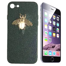 IPhone чехол для iPhone 6 6s 7 8plus 7plus 6plus X Xs Xr Xsmax 11 11Pro 11ProMax чехол Модный бампер роскошный жемчуг пчела Logo2019