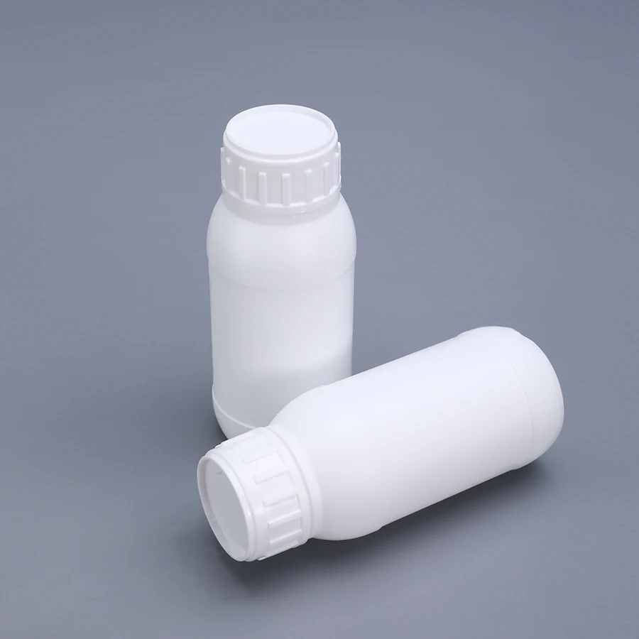 5 шт. круглая пластиковая бутылка для пестицидов HDPE с герметичной крышкой