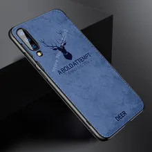 Cloth Frabic Texture Phone Case For Xiaomi Mi 9 9SE 8 A1 A2 Lite 5X 6X Redmi 6A 6 Pro Redmi Note 7 6 5 Pro Soft Edge Cover Shell