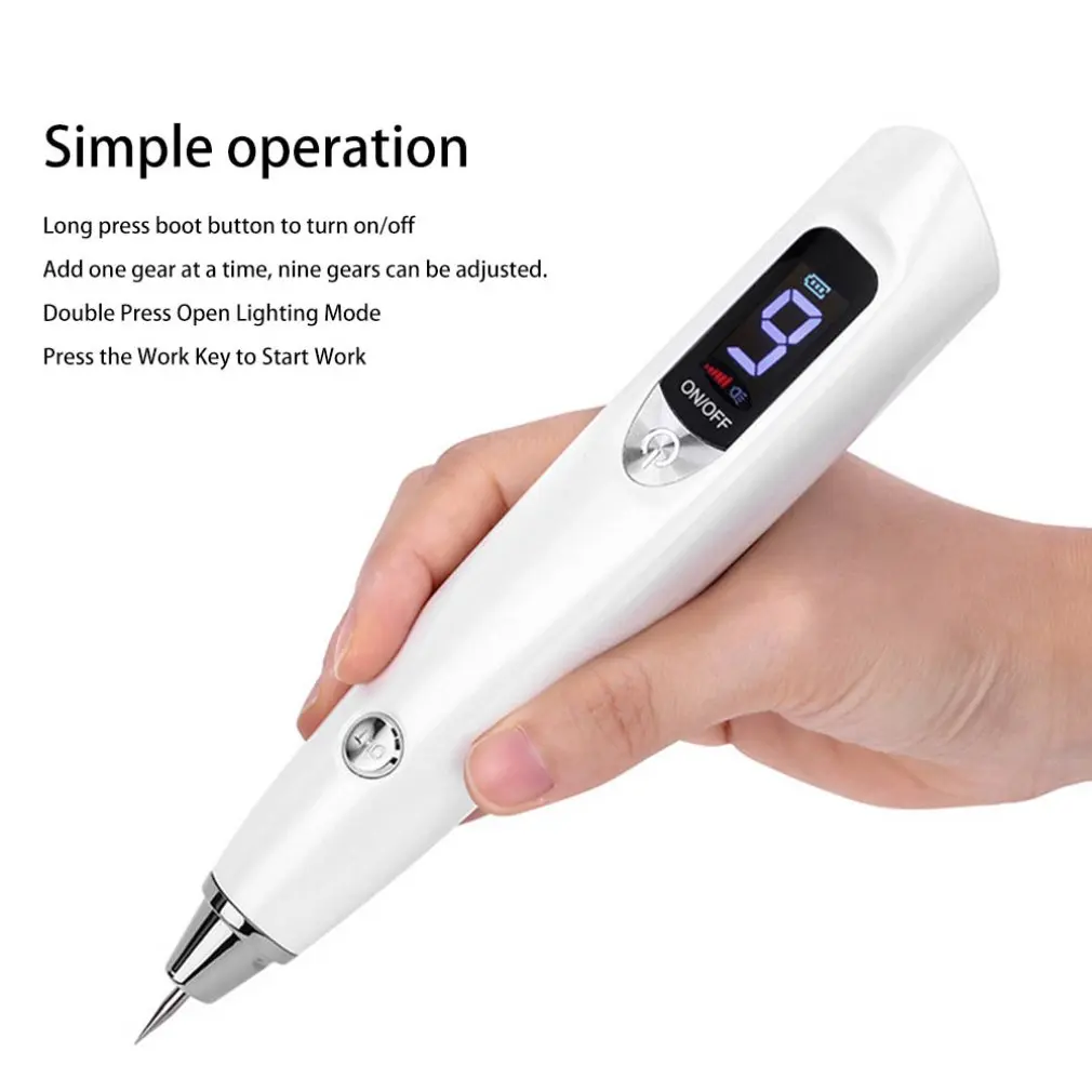 Laser Freckle Removal Machine Skin Mole Removal Dark Spot Remover for Face Salon Home Beauty Care 4