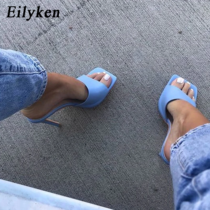 Eilyken/Коллекция 2021 года Модные мягкие удобные туфли из искусственной кожи с