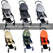 

Stroller Hood & 175 Degrees Mattress For Babyzen Yoyo Yoya Babytime With Back Zipper Pocket Baby Stroller Accessories