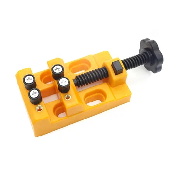 

1pcs Bench Clamp Mini Carving 8 Hole Bench Clamp Drill Press Vice Hand Micro Clip Flat DIY Tools practical