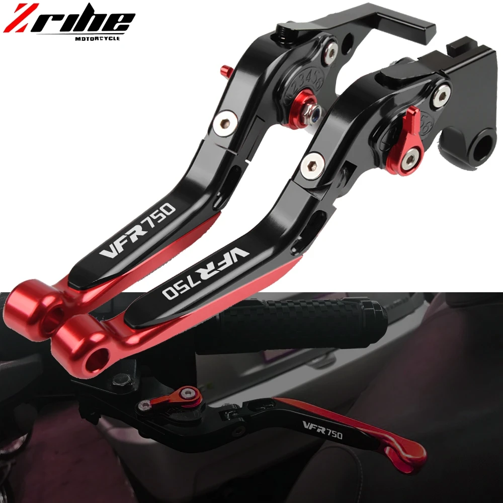 Для Honda VFR 750 VFR750 1991-1997 1996 1995 1994 ЧПУ мотоцикл Регулируемый складной выдвижной мото сцепления тормозные рычаги VFR750