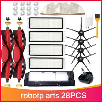 

All Sets Main Brush Side Brushes HEPA Filter Mop Cloth Replacement Parts for Xiaomi Roborock S5 S50 Vacuum Cleaner Sweeper