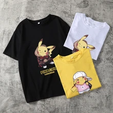Funny Cartoon pokemon Print Oversized Summer T shirt Short Sleeve O neck plus size tee Korean minimalist student cotton clothes Funny Cartoon pokemon Print Oversized Summer T shirt Short Sleeve O neck plus size tee Korean minimalist student cotton clothes