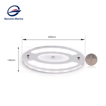 

Surface Mount Interior Super Thin 12V 6W LED Touchable Dimming Caravan RV Car Ceiling Light For Boat Marine